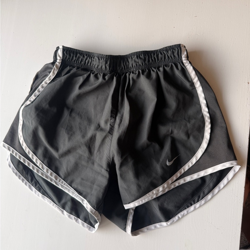 Nike Women's dark Gray tempo shorts